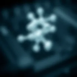 Molecular structure of aspartame