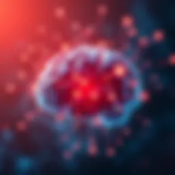 Artistic representation of ADHD brain activity