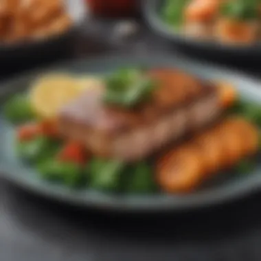 Plant-Based Ingredients for Vegan Fish Steak An assortment of plant-based ingredients used to create vegan fish steak