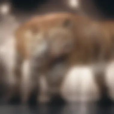 Ecological Role of the Tasmanian Tiger An artistic representation of the Tasmanian tiger’s ecological role