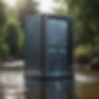 Innovative Atmospheric Water Generation An innovative atmospheric water generator harvesting moisture from air