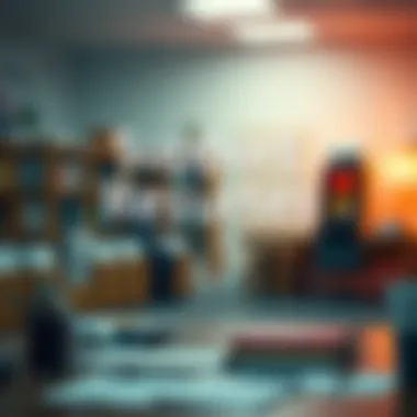 Conceptual graphic of support resources for mental health