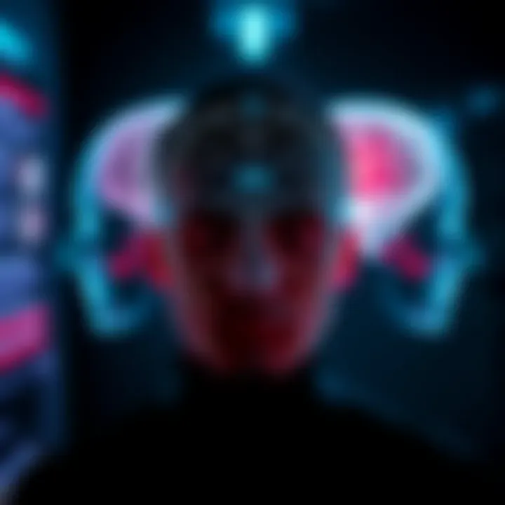 Visualization of psychological signs of Dissociative Identity Disorder