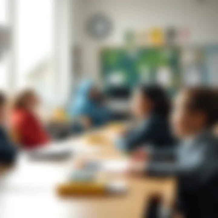 Inclusive Education for Autism A classroom setting highlighting inclusive education practices.