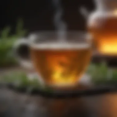 Relaxing Herbal Tea for Better Sleep A calming tea blend that aids in relaxation before bedtime