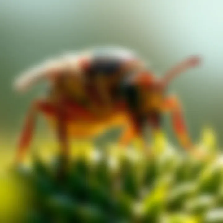 Impact of insect larvae on agricultural ecosystems