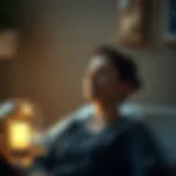 A serene setting depicting relaxation techniques for headache relief