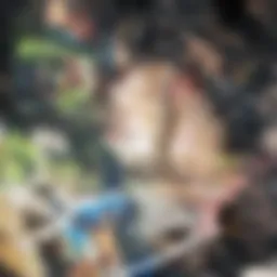 Molecular structure of methane fuel