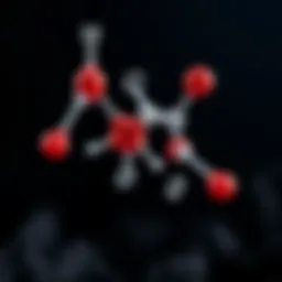 Chemical structure of nitrate of soda