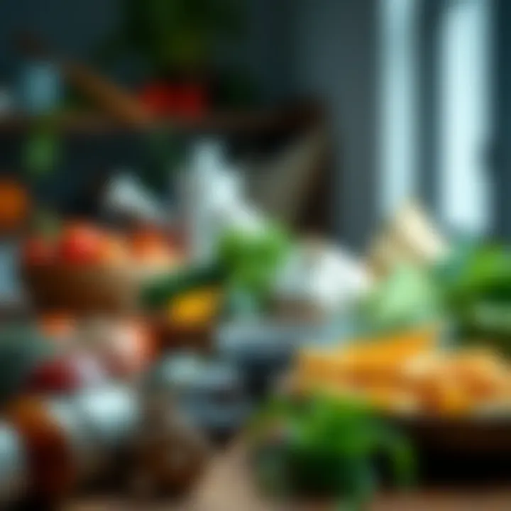 Meal planning with healthy ingredients