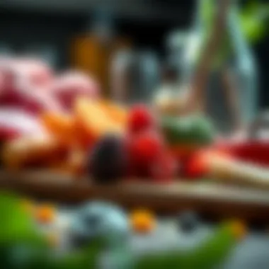 Visual representation of balanced macronutrients for PCOS Visual representation of balanced macronutrients for PCOS