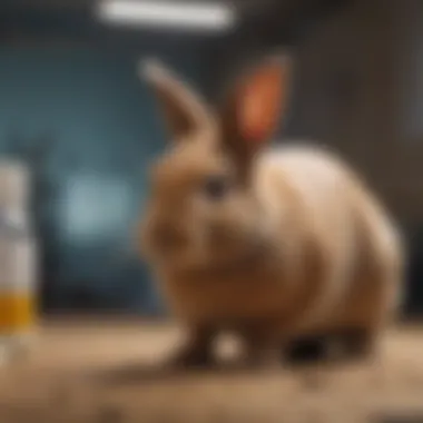 Infographic on rabbit vaccination timeline