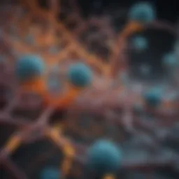 Illustration depicting biochemical pathways affected by enzyme deficiencies