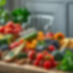 A diverse array of nutrient-rich foods showcasing natural immunity boosters