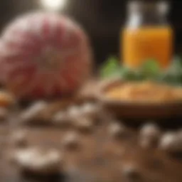 An array of nutrient-rich foods essential for bone health