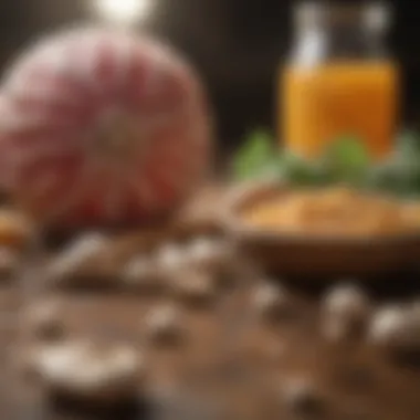 Essential Nutrients for Strong Bones An array of nutrient-rich foods essential for bone health