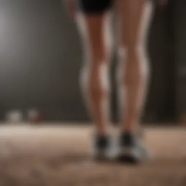 Impact of Exercise on Bone Density A person engaging in weight-bearing exercise for better bone density