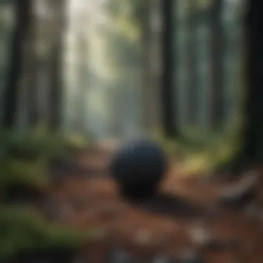Natural Carbon Sequestration in Forests Natural carbon sequestration methods illustrated in a forest ecosystem