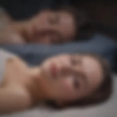 Diagram showing stages of sleep