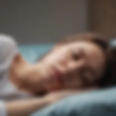 A conceptual diagram showing the impact of sleep deprivation on physical health