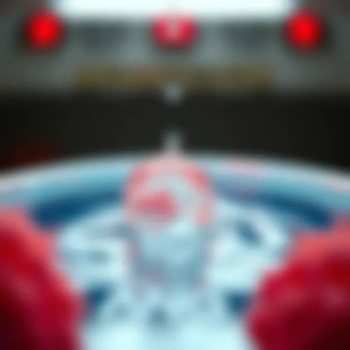 Electrolyte Imbalance from Overhydration Visual representation of electrolyte imbalance due to overhydration