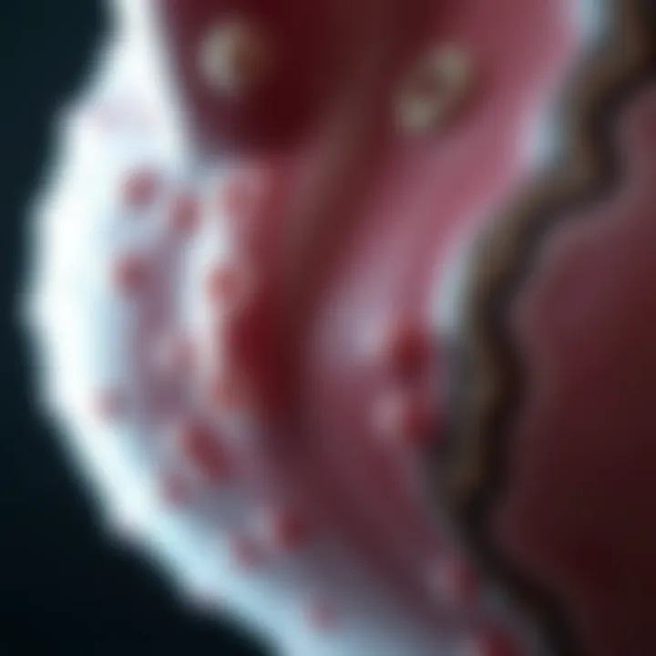 Visual representation of symptoms associated with parasitic skin exit