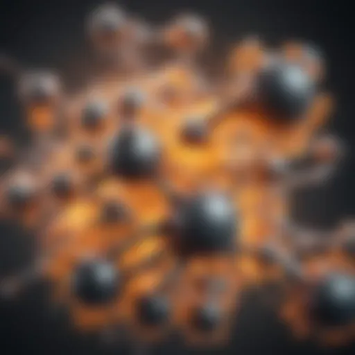 Illustration of Vitamin D molecular structure