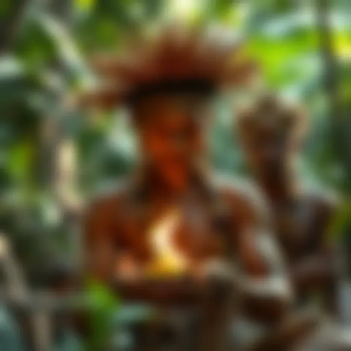 Spiritual Connection to Nature Traditional rituals highlighting the spiritual connection of tribes with nature