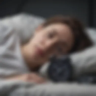 Psychological Effects of Sleep Disruption Artistic representation of the psychological effects of sleep disruption