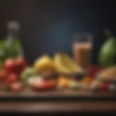 Dietary Composition and Its Effects Infographic on the impact of dietary composition on weight loss