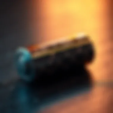 Diagram of lithium-ion battery incorporating carbon nanotubes