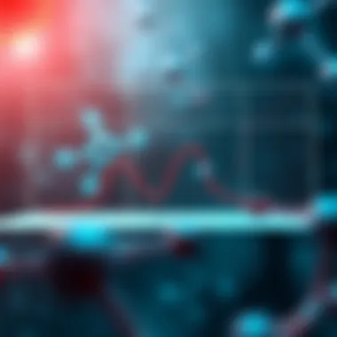 Graph depicting enzyme kinetics and reaction rates