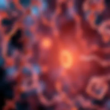 Visual representation of metabolic pathways influenced by enzymes