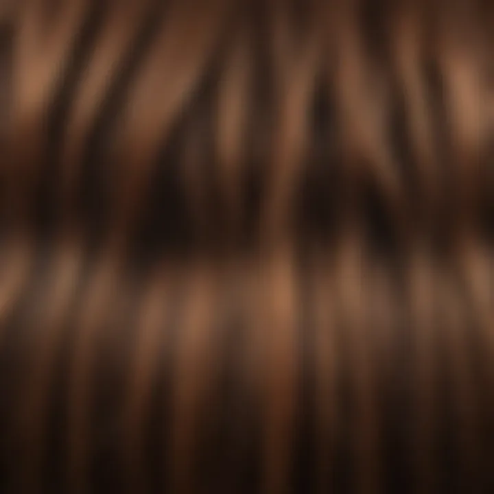 Graph showing iron levels and hair growth correlation