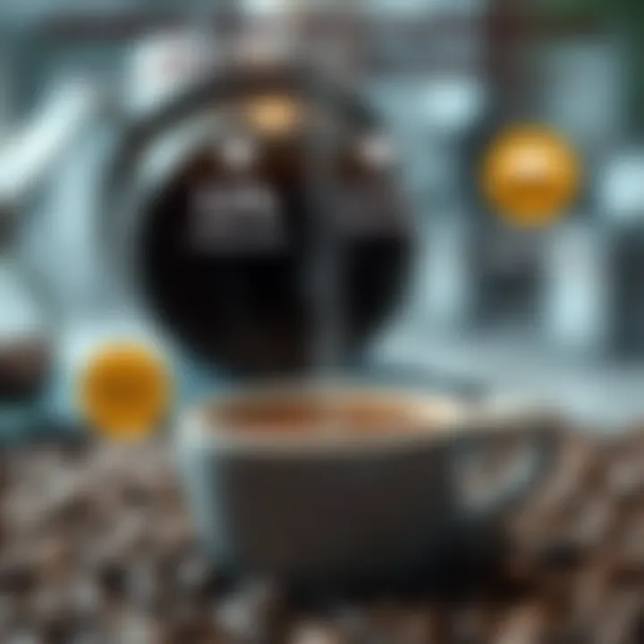 Chemical-Free Decaffeination Methods Detailed infographic showcasing the chemical-free decaffeination methods
