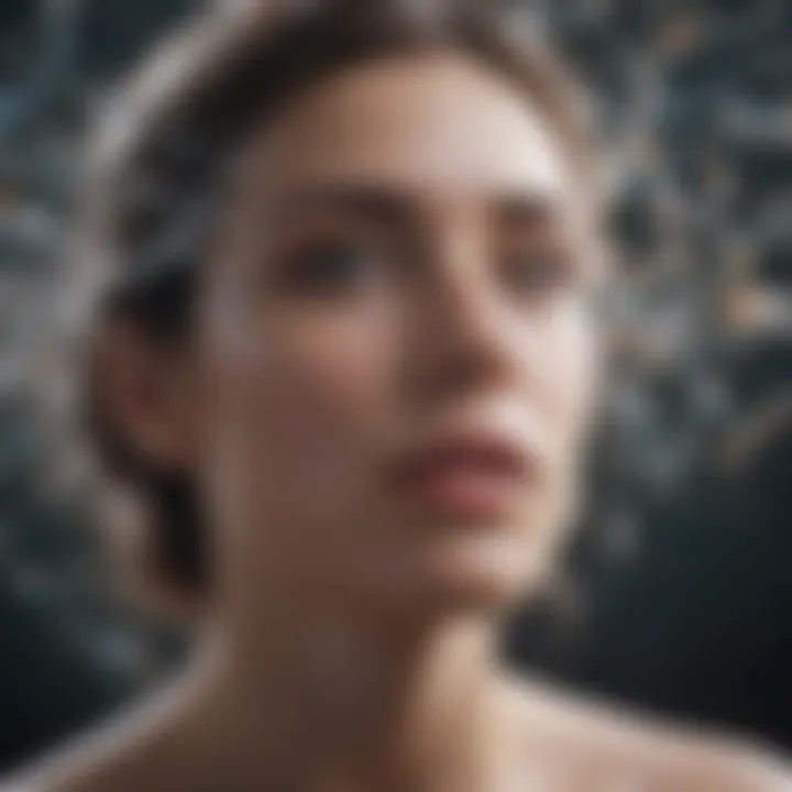 Abstract representation of dreams and consciousness