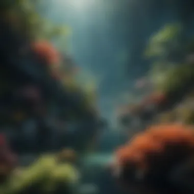 Marine Ecosystem Biodiversity Diverse marine ecosystem showcasing biodiversity