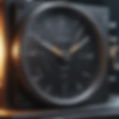 Advanced Time Measurement Technology of an Atomic Clock Atomic clock demonstrating advanced time measurement technology
