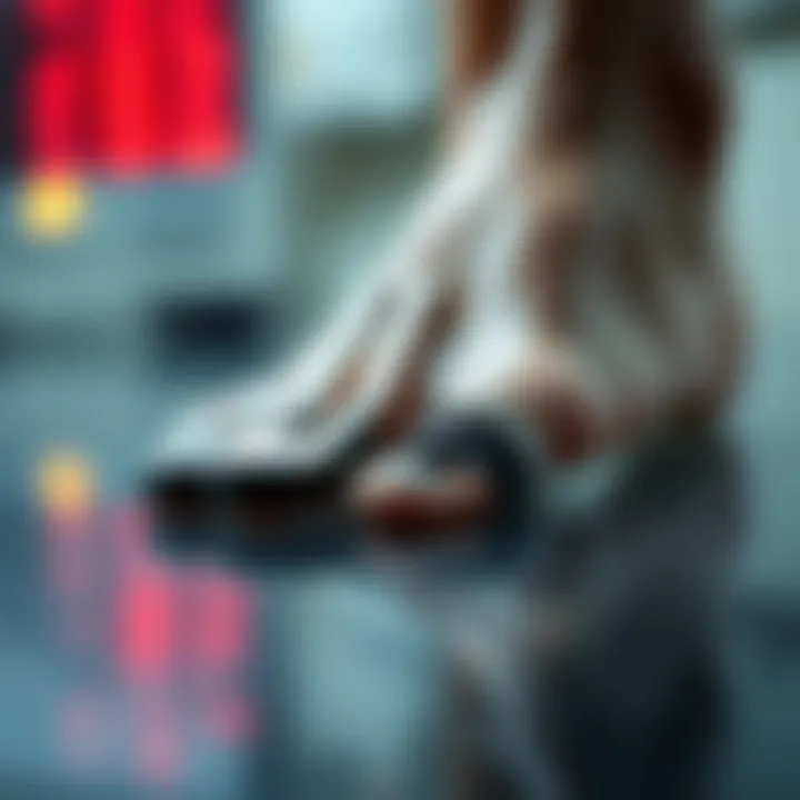 Detailed view of a toe amputation prosthesis showcasing its design.