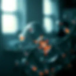 Abstract representation of drug resistant depression