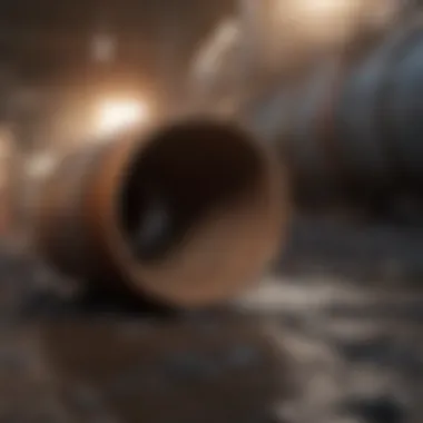 Sewer Pipe Construction Materials Infographic on sewer pipe construction materials