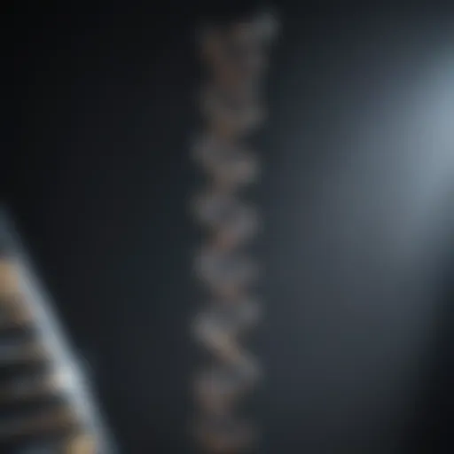 DNA helix symbolizing ancestry exploration