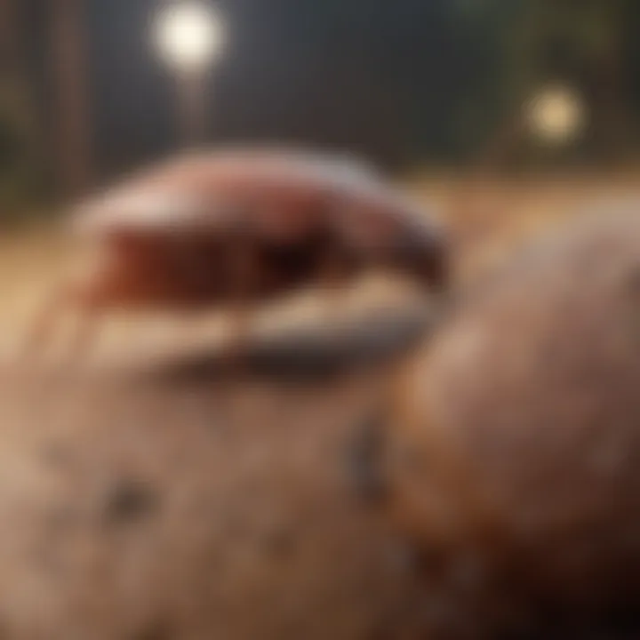 Illustration of bedbug survival strategies