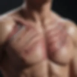 Anatomy of the chest highlighting key structures