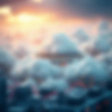 Cloud computing architecture illustration