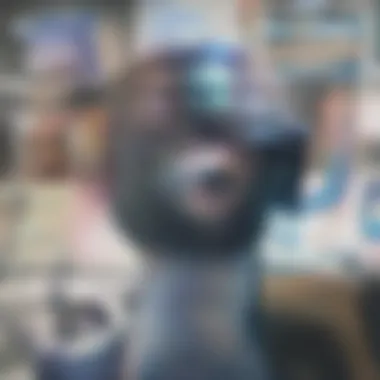 Futuristic depiction of AI in search technologies