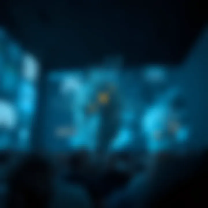 Abstract representation of mental disturbances