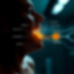 Diagram illustrating the physiological mechanisms of sweating