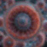 Microscopic view of RSV virions