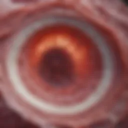 Detailed representation of epithelial tissue showcasing various types and their functions.